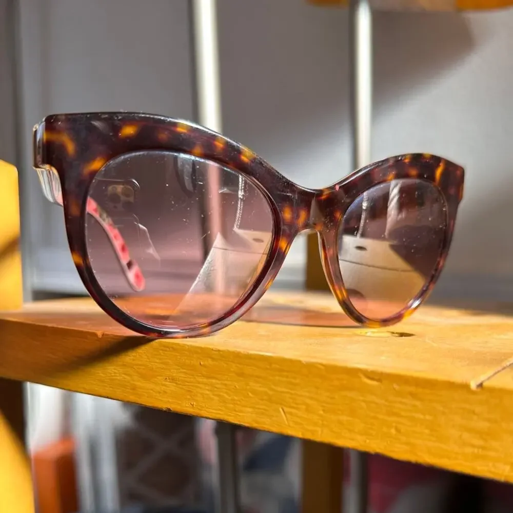 Dolce & Gabbana Sunglasses Women's Cat Eye DG4311 31667E Havana on Print Rose